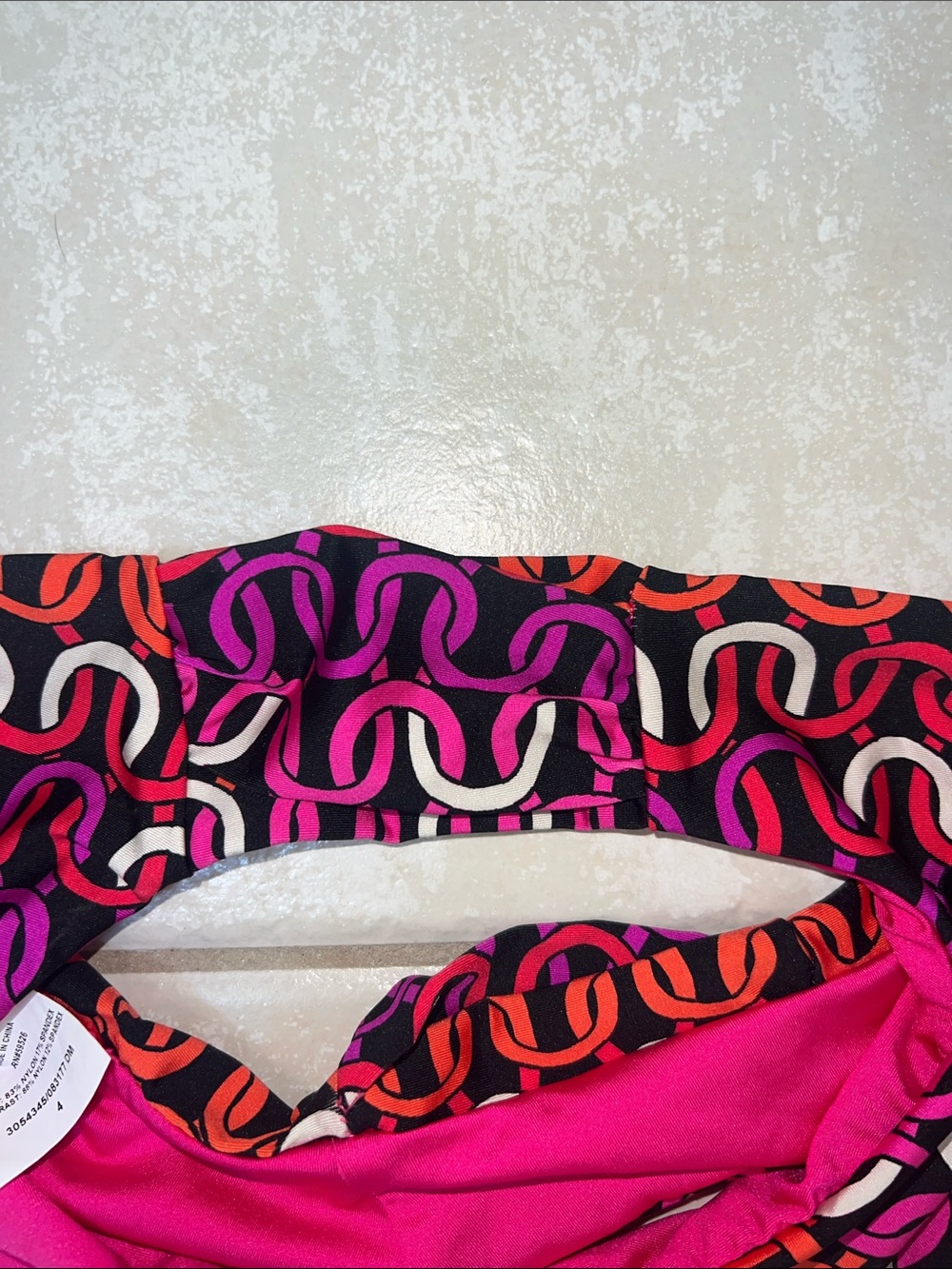 Trina Turk Women's Echo Tab-Side Hipster Bikini Bottoms Size 4, reversible - Picture 7 of 10